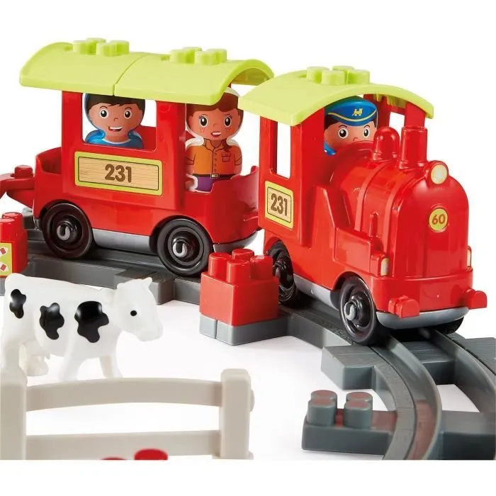 ECOIFFIER 2982 Abrick - Train de campagne - Tchou Tchou-5