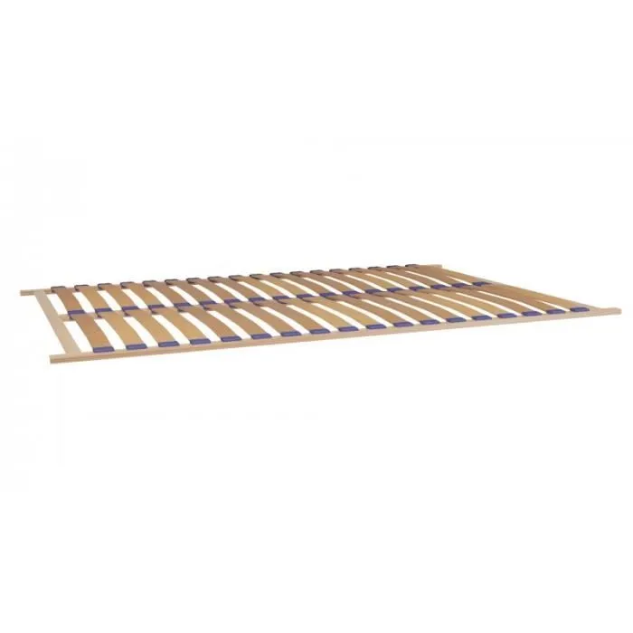 Sommier flexible - CDF - 160x200 - 36 lattes en bois de bouleau - Confort optimal - Aération améliorée-2