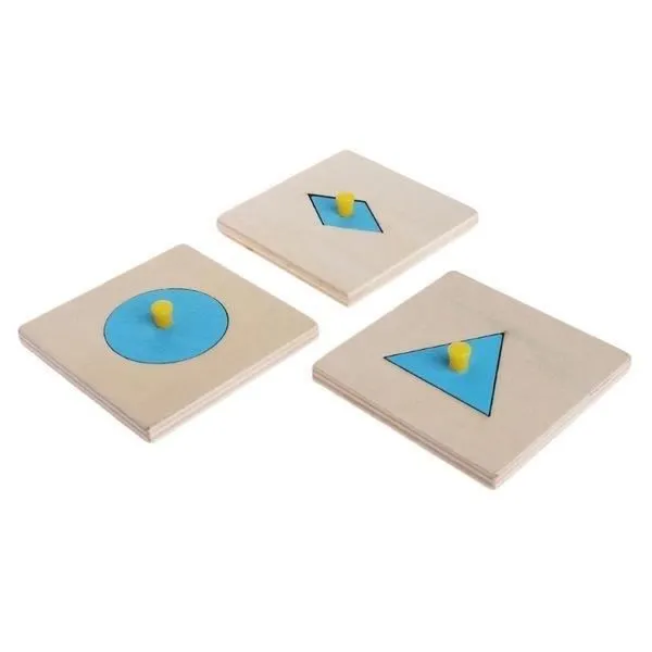 Puzzle formes géométriques à reconstituer - Montessori - Enfant - Moins de 100 pièces-2