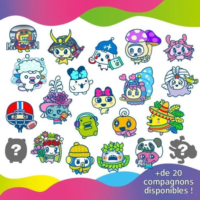 Tamagotchi Uni - Bandai - Modèle Violet - Animal de compagnie virtuel connecté avec bracelet montre-3