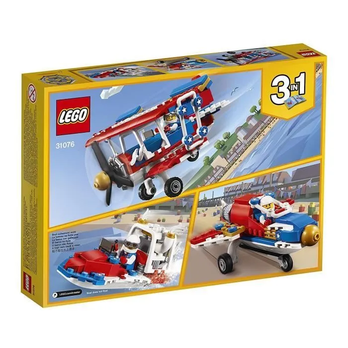 LEGO® Creator 3-en-1 31076 L’avion de voltige à haut risque-2