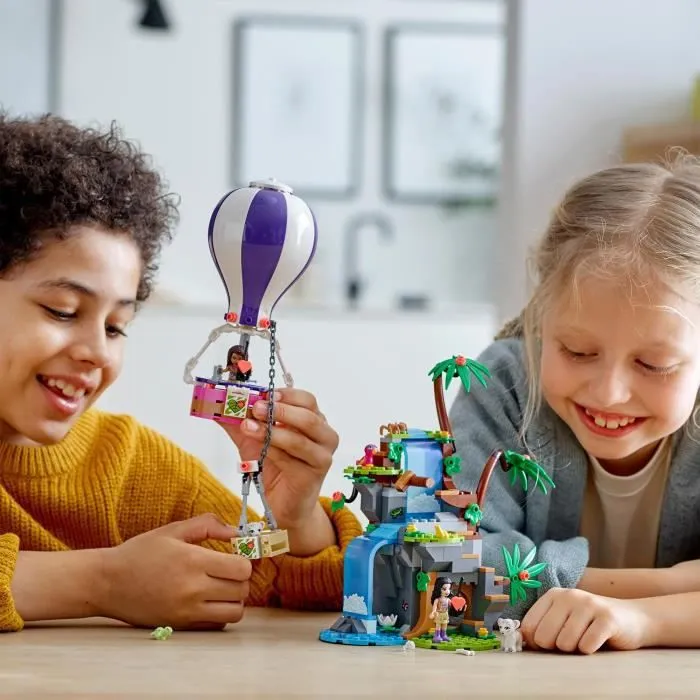 LEGO® Friends 41423 Le sauvetage du tigre en montgolfière-3