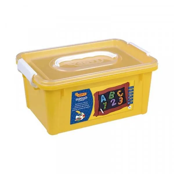 Pâte à modeler - 5 pots et accessoires - Enfant - Dès 2 ans - Boîte - Jovi-0