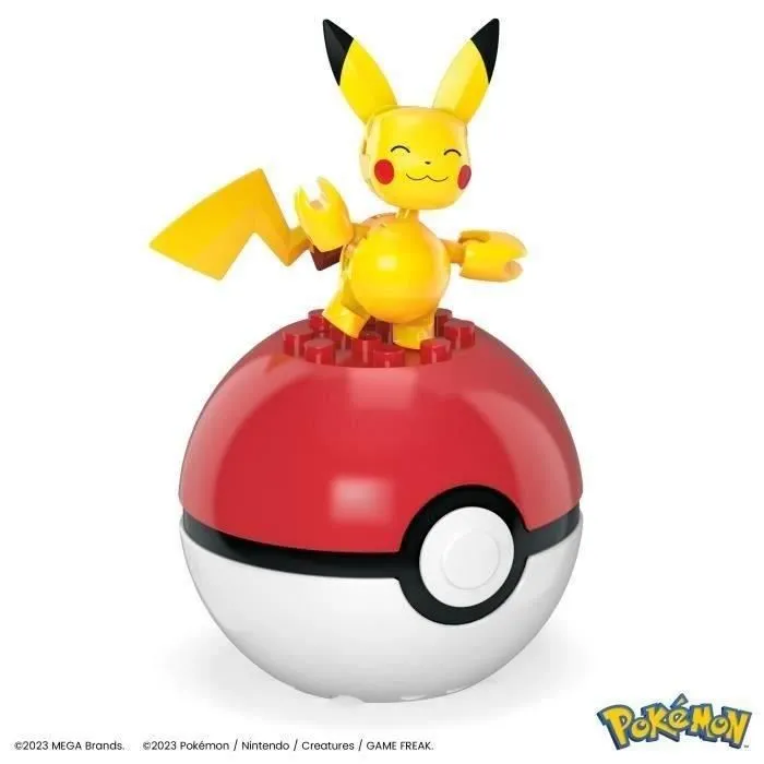 MEGA-Pokémon-Coffret construction 4 figurines et 1 Poké Ball (79 pcs) HPX92-2