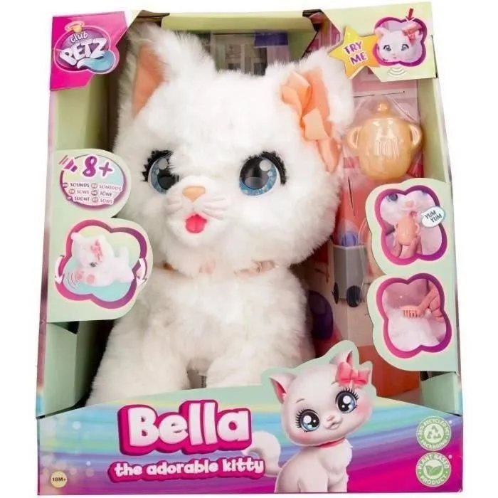 Peluche Club Petz - Bella, mon chat-0