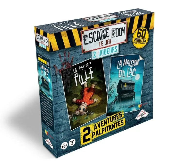Escape Games - RIVIERA GAMES - Dual Player Horreur - Jeu de plateau - Adulte - 30 min-1