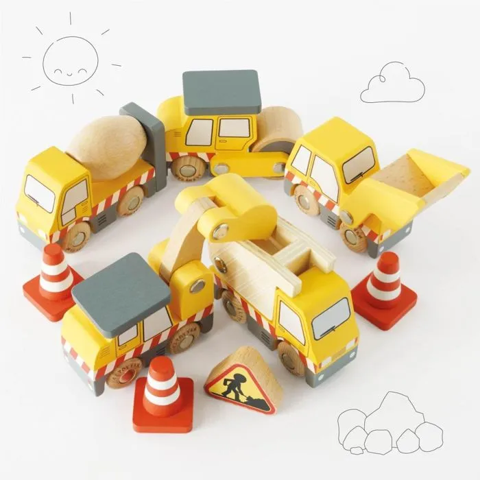 Jouet de construction - Le Toy Van - TV442 - Monde Urbain - Garçon - Jaune-1