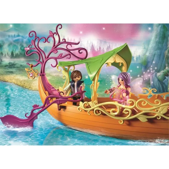 Playmobil Fairies Bateau romantique des fées-4