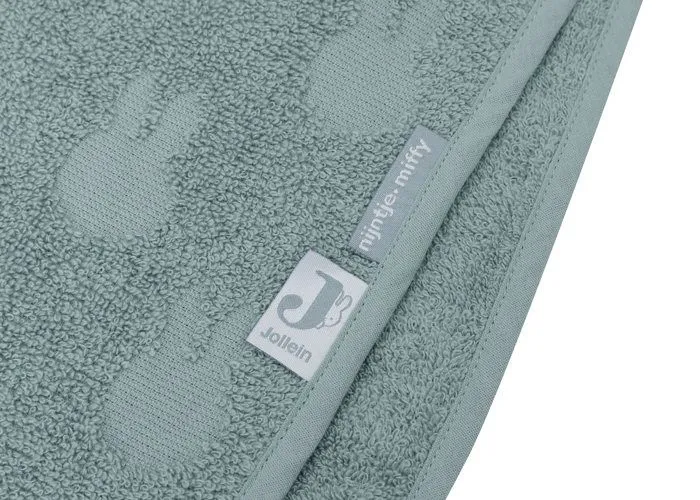 Poncho de bain Éponge Miffy Jacquard - Sea Green-1