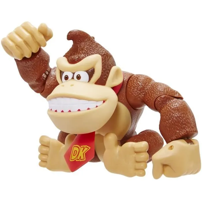 Figurine Donkey Kong - Super Mario - JAKKS - 15 cm - Articulée en 10 points-2