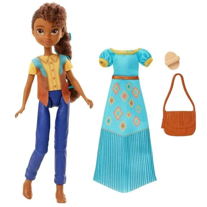 Poupée Apo & tenue accessoirisée - SPIRIT - MATTEL - 18 cm - 7 points d'articulation-0