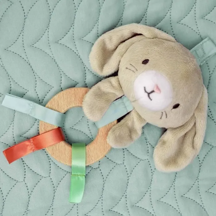 INGENUITY Tapis d'éveil au sol bébé Calm Spring Extra moelleux 6 jouets mutil sensoriels détachable-7