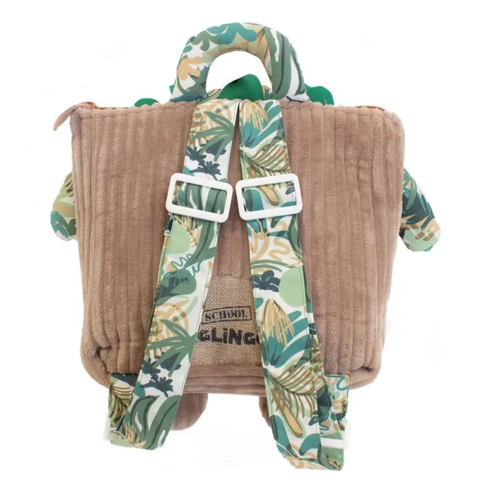Sac à Dos Velours Jelekros Le Lion Enfant - DEGLINGOS - Scolaire - Maternelle-2