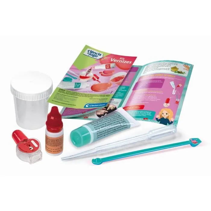 Clementoni - Sciences et Jeu - Mini Labo des ongles - Crée ton propre vernis à ongles - Dès 8 ans-3
