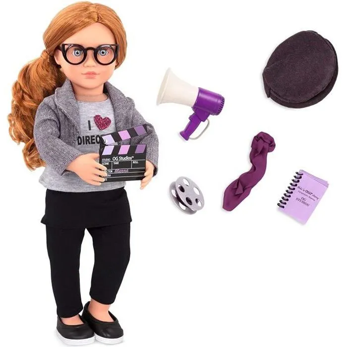 Poupée Deluxe - Our Generation - Mienna - 46 cm - Cheveux Roux - Accessoires Inclus-0