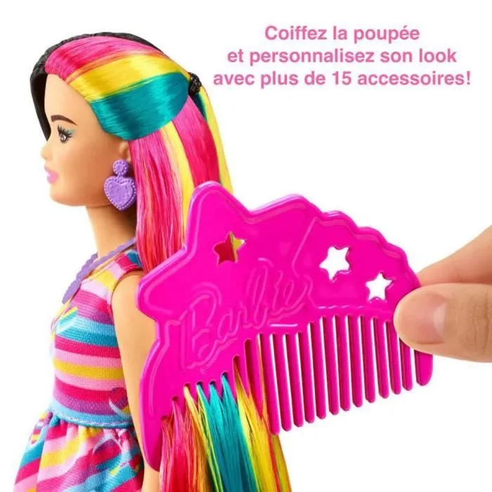 Poupée Barbie : Barbie Ultra-Chevelure 3 Coloris Unique-1