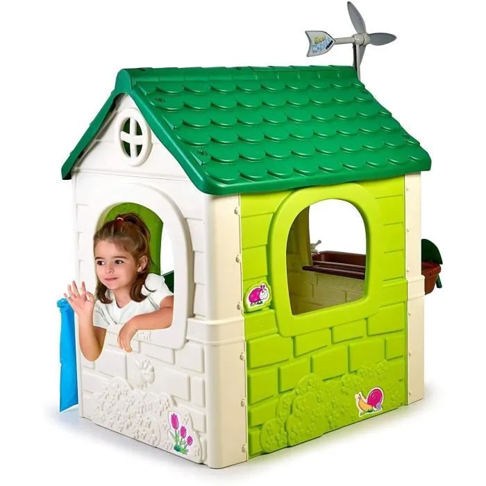 Maison écologique pour enfant Greenhouse - FEBER - Plastique anti-UV - 2 ans de garantie-6