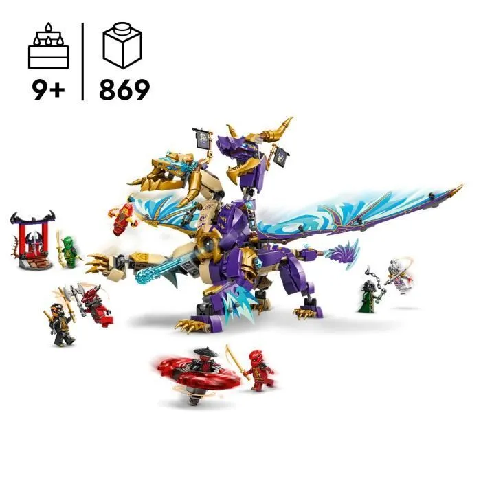 LEGO NINJAGO 71836 Arc : le dragon de la concentration, Jeu pour garçon ou fille dès 9 ans-1