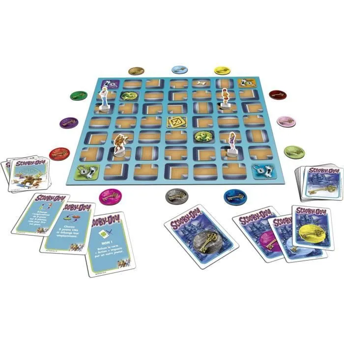 Le Labyrinthe des monstres - SCOOBY-DOO - Jeu de société-1