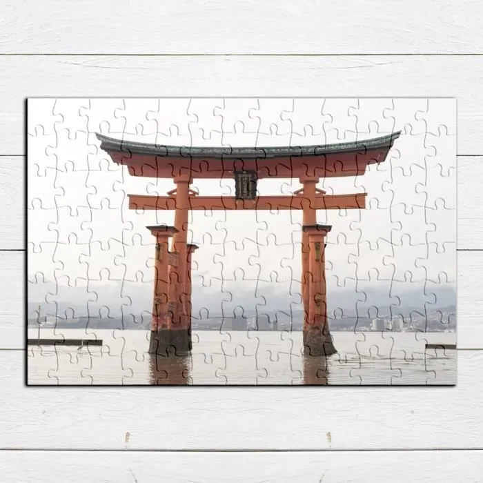 Puzzle Classique - FABULOUS - Torii d'Itsukushima Porte Sacre Japon - 100 Pièces - Mixte - Adulte - Intérieur-3