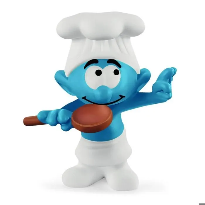 Figurine Schtroumpf : Schtroumpf cuisinier-1