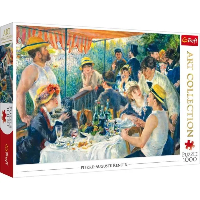 Puzzle 1000 pièces : Art Collection - Déjeuner des canotiers, Pierre-Auguste Renoir-2