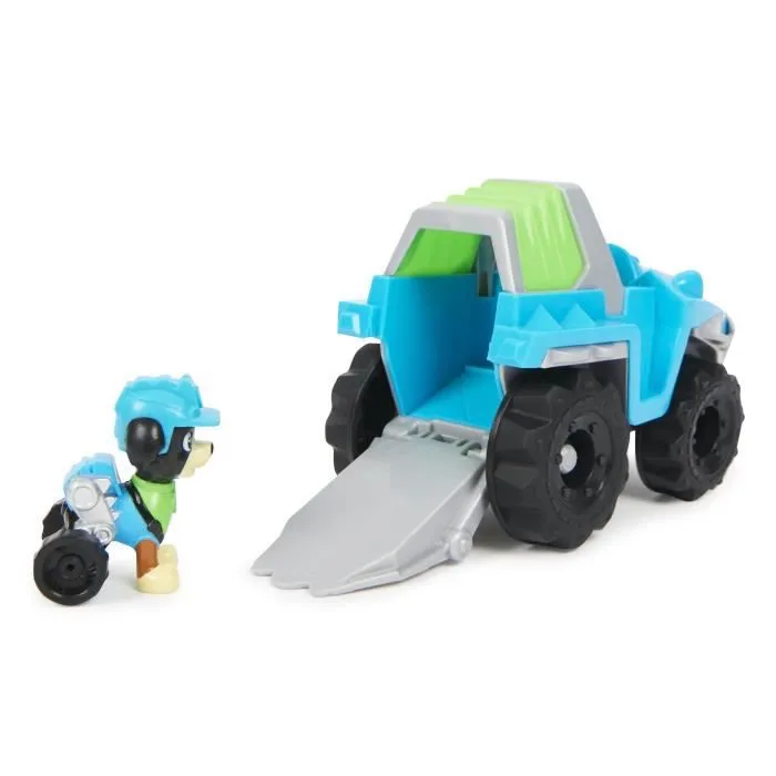Véhicule Pat' Patrouille avec figurine Rex - PAW PATROL - 15 cm - Pour enfant dès 3 ans-1
