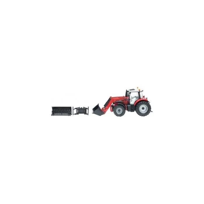 Tracteur miniature Massey Ferguson 6616 avec chargeur - Britains-3
