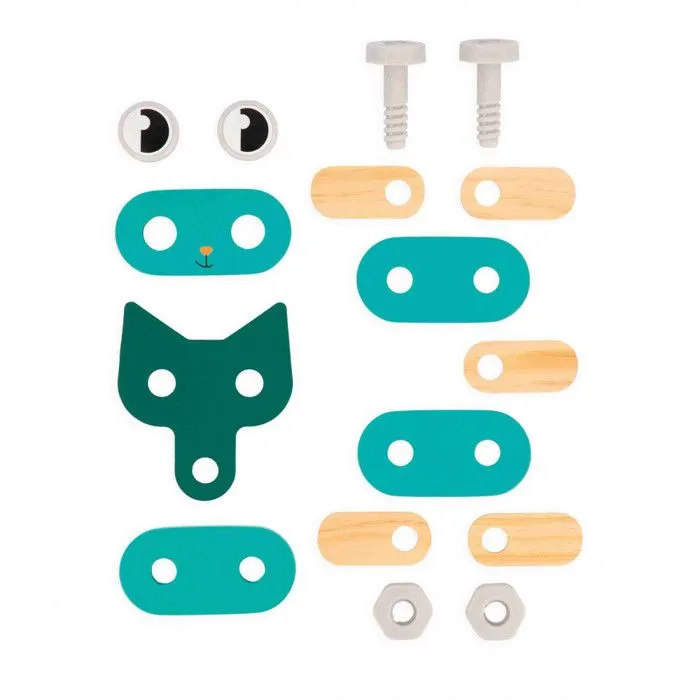 3 Petits Animaux à Bricoler Brico'Kids - Jeu de Construction Enfant - 53 Accessoires - Jeu d'Imitation - Dès 3 Ans-4