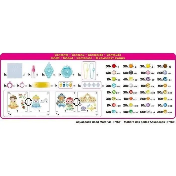 Aquabeads - Mes accessoires de Princesses Disney-0