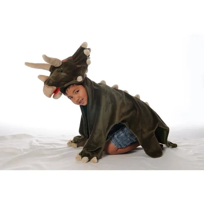 Déguisement enfant Dinosaure - Bibib & Co - Mixte - Marron - Intérieur - A partir de 3 ans-0