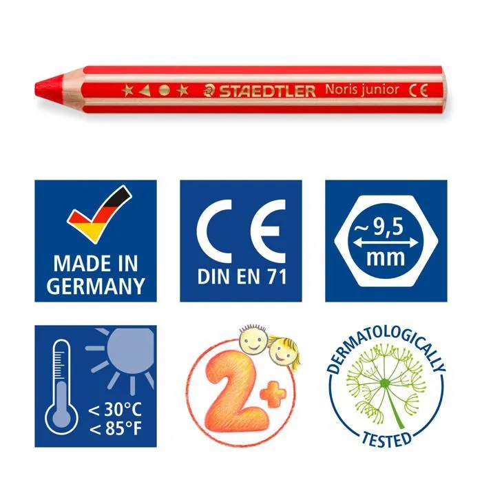 Crayon de couleur - craie grasse Staedtler - 140-F5-3