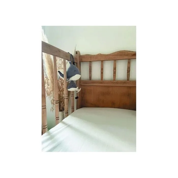 Protège Matelas Bébé 60x120 - Alèse Bébé - Silencieux - Imperméable - Absorbant - Oeko Tex® - Made In Europe - 60x120cm Blanc-2