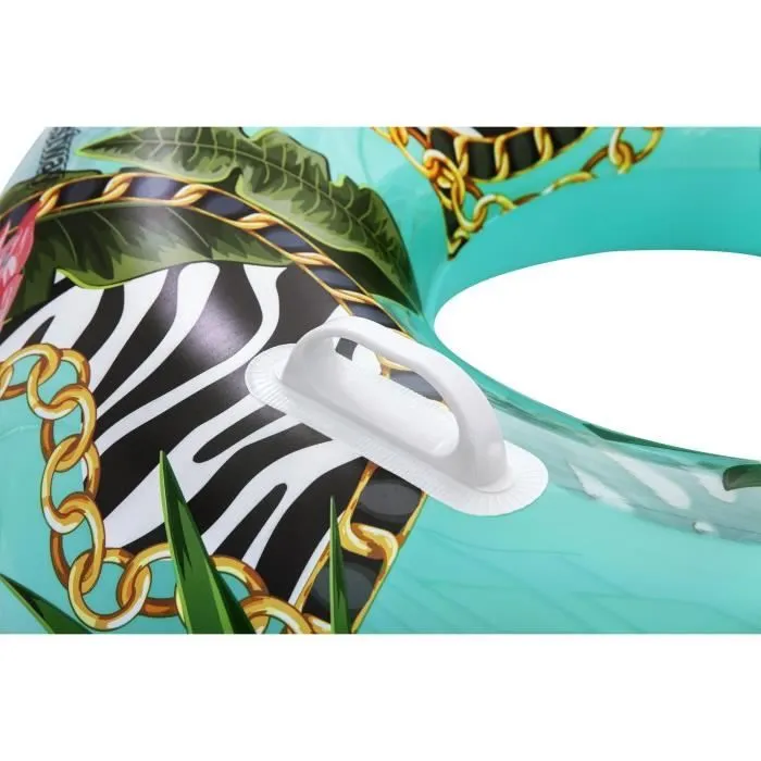 BESTWAY Bouée gonflable fantaisie florale, 114 cm, 12 ans et +-3