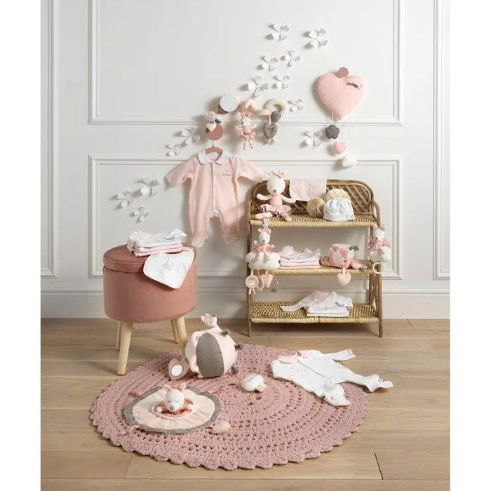 Doudou - SAUTHON - Petite Souris danseuse étoile - Rose - Bébé - Fille - A partir de 1 mois-3