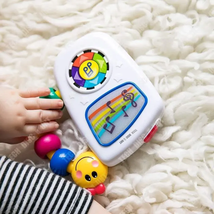 TD® jouet musical bebe 3 mois pour lit boite mp3 a musique mobile fille garcon classique piano chenille jeu enfants mozart educatif-3