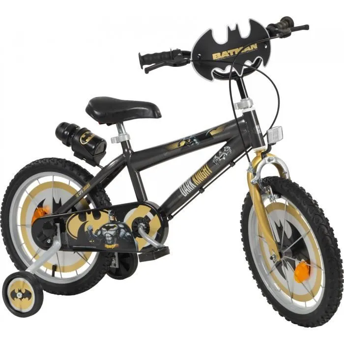 Vélo enfant - Toimsa - Batman - 16 pouces - Garçon - Noir-0