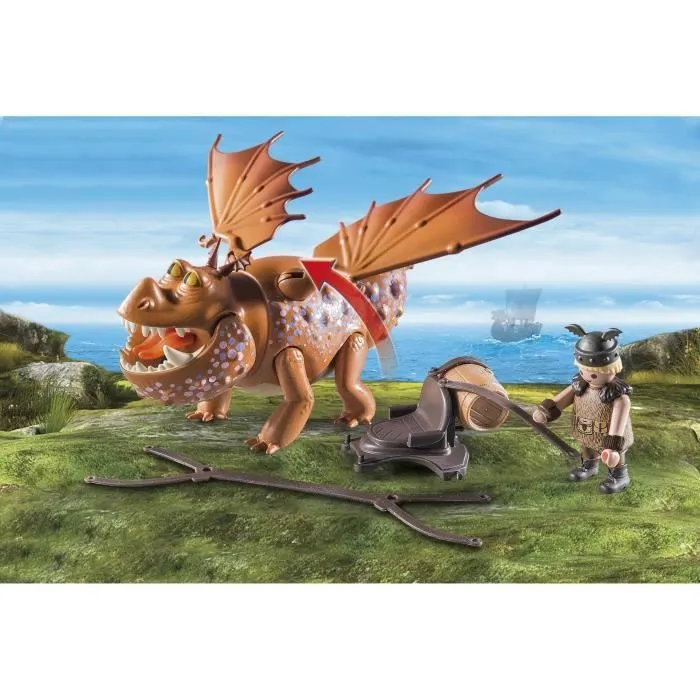 PLAYMOBIL 9460 - Dragons - Varek et Bouledogre-1