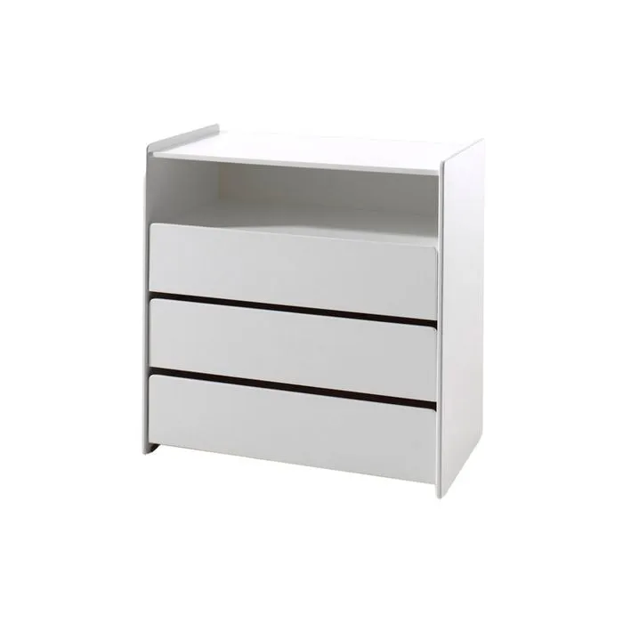 Ensemble Chambre Bébé - Vipack - KIDDY - Lit, Commode, Plan à Langer, Armoire, Bibliothèque-2
