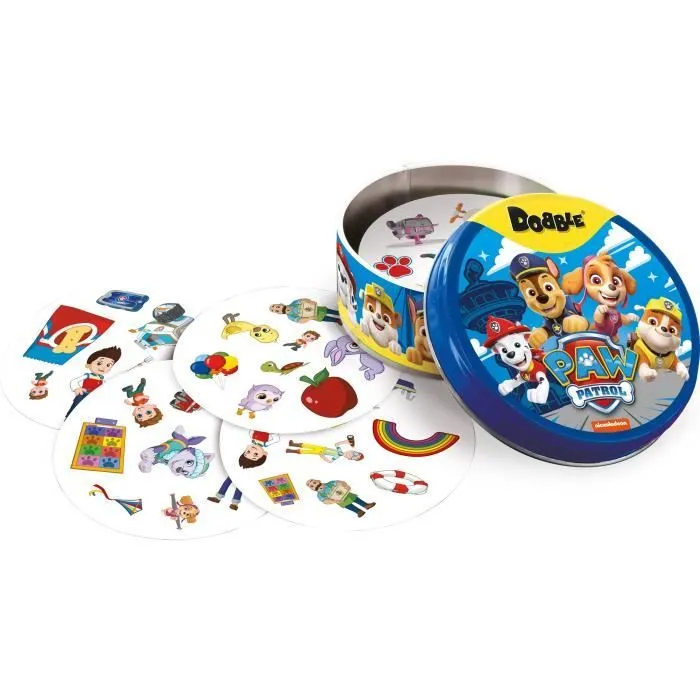 Dobble : Pat Patrouille|Zygomatic - Jeu de société - 5 mini-jeux - À partir de 6 ans-2