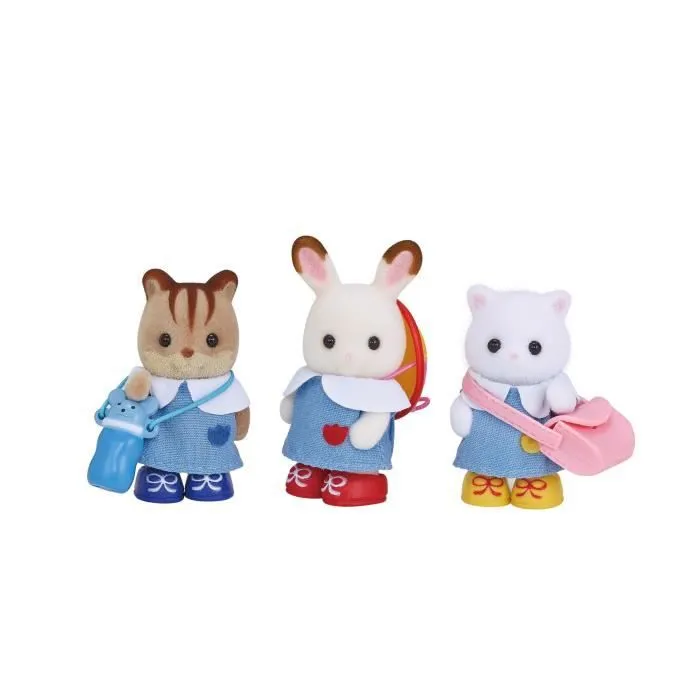 SYLVANIAN FAMILIES 5262 Les 3 Amies De La Crèche - La crèche, l'école-1
