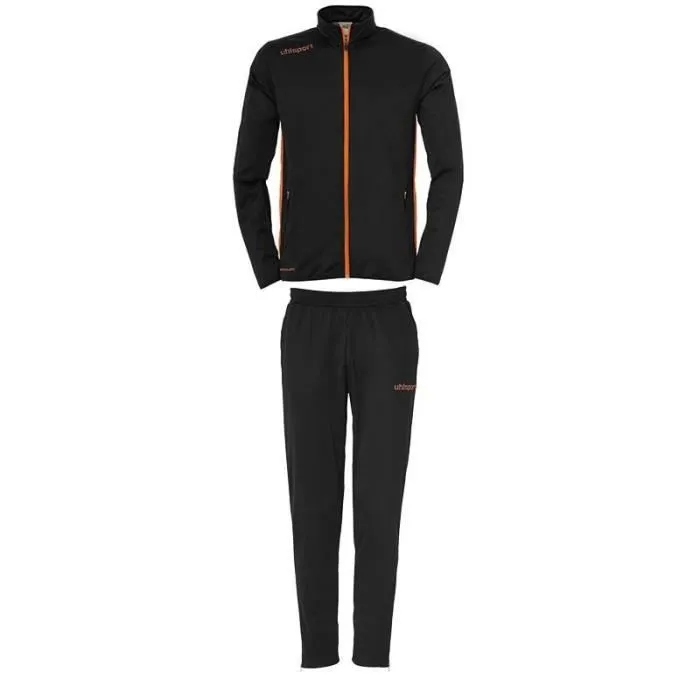 UHLSPORT Survêtement Enfant Classic Essential - Noir / Orange-0
