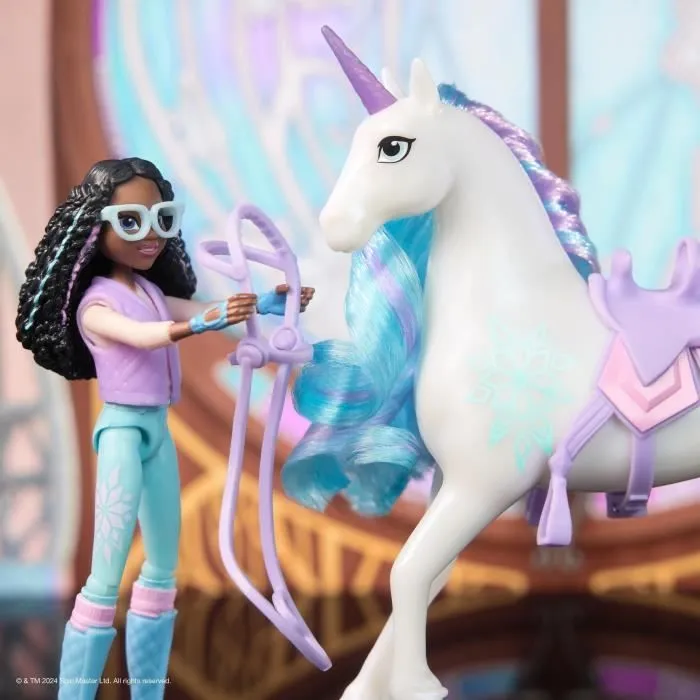 SPIN MASTER COFFRET LICORNE ET POUPEE GLACIER ET LAYLA Unicorn Academy-4