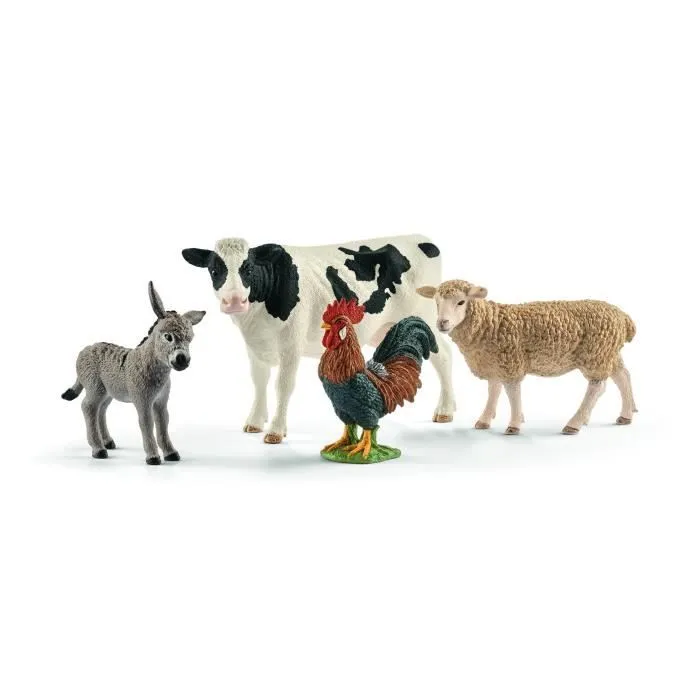 Kit de base Farm World, Coffret schleich avec des figurines de la ferme, pour enfants dès 3 ans, 10 x 15 x 20 cm - schleich 42385-1
