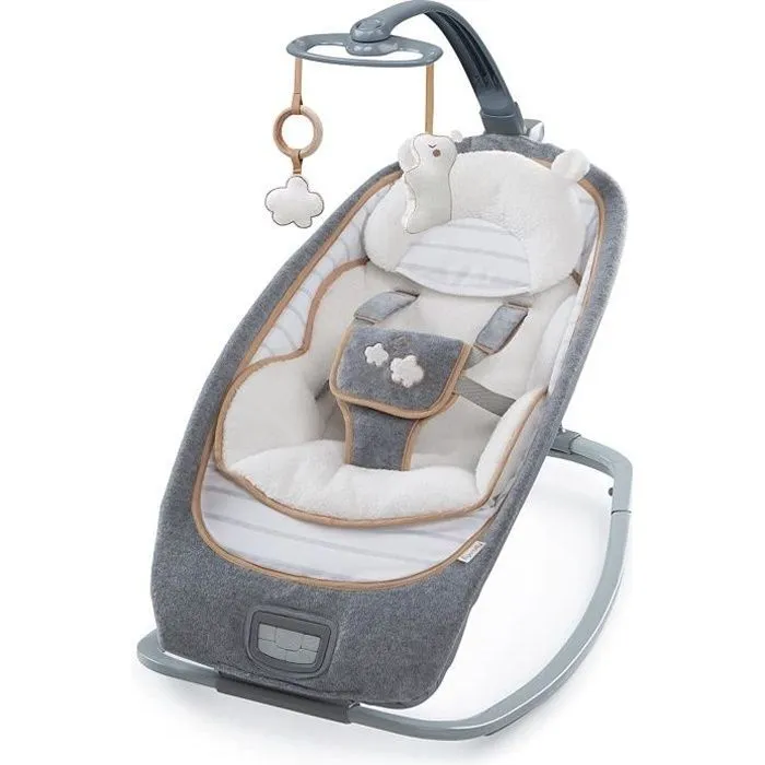 INGENUITY Rocker bébé boutique collection, Bella teddy, jusqu'à 36 mois-0