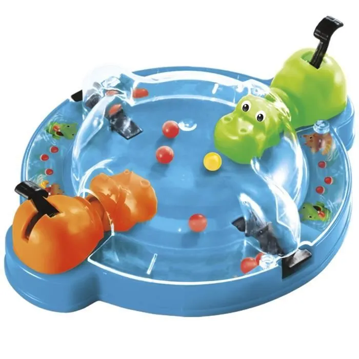 Hippos gloutons Voyage, jeu de société de voyage pour 2 joueurs, dès 4 ans, Hasbro Gaming-1