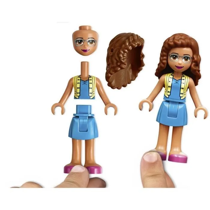 LEGO® Friends 41395 Le Bus de l’Amitié avec Maison de Poupée, Jouet avec Piscine et Toboggan, pour Enfant 8 ans et +-6
