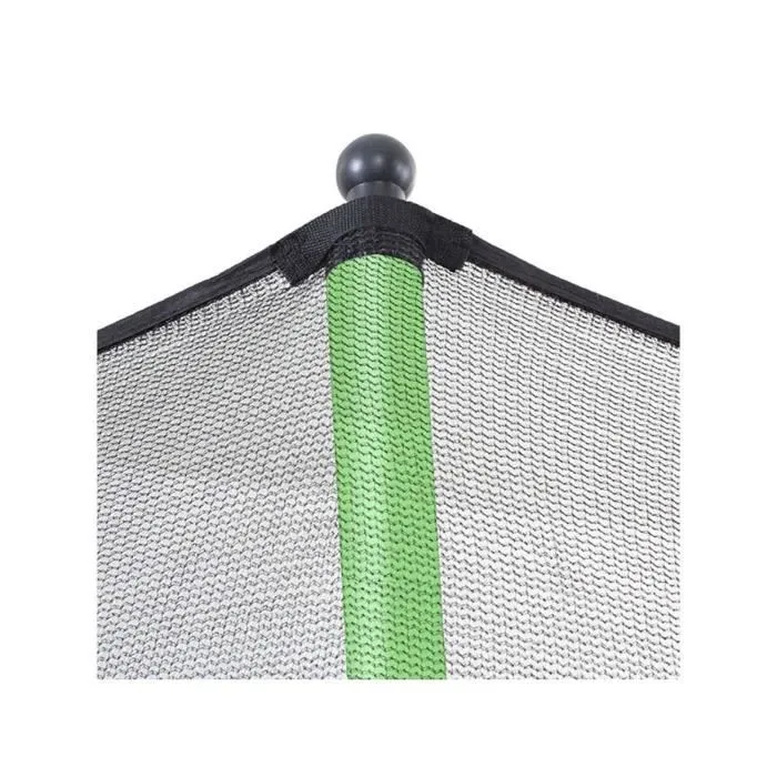 Trampoline "Yoopi 2" - Ø 3.05 m - Avec filet + échelle + couverture + kit d'ancrage-3