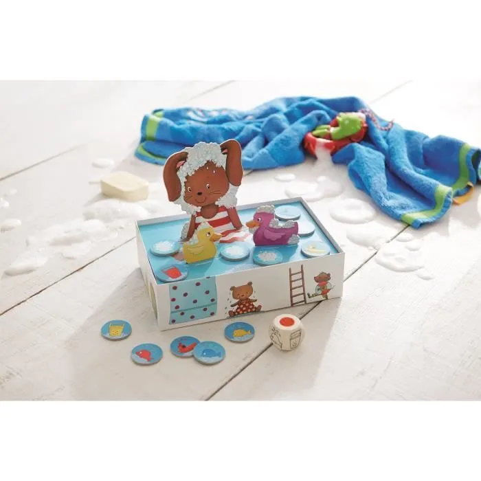 Jeu de mémoire et de langage - HABA - Mes Premiers Jeux - Le Bain de Trempette - 2 ans et plus-2