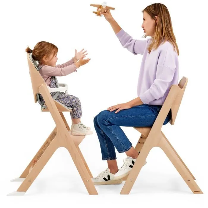 MAXI COSI Nesta Chaise haute bois évolutive, De la naissance à 99 ans, Natural-2